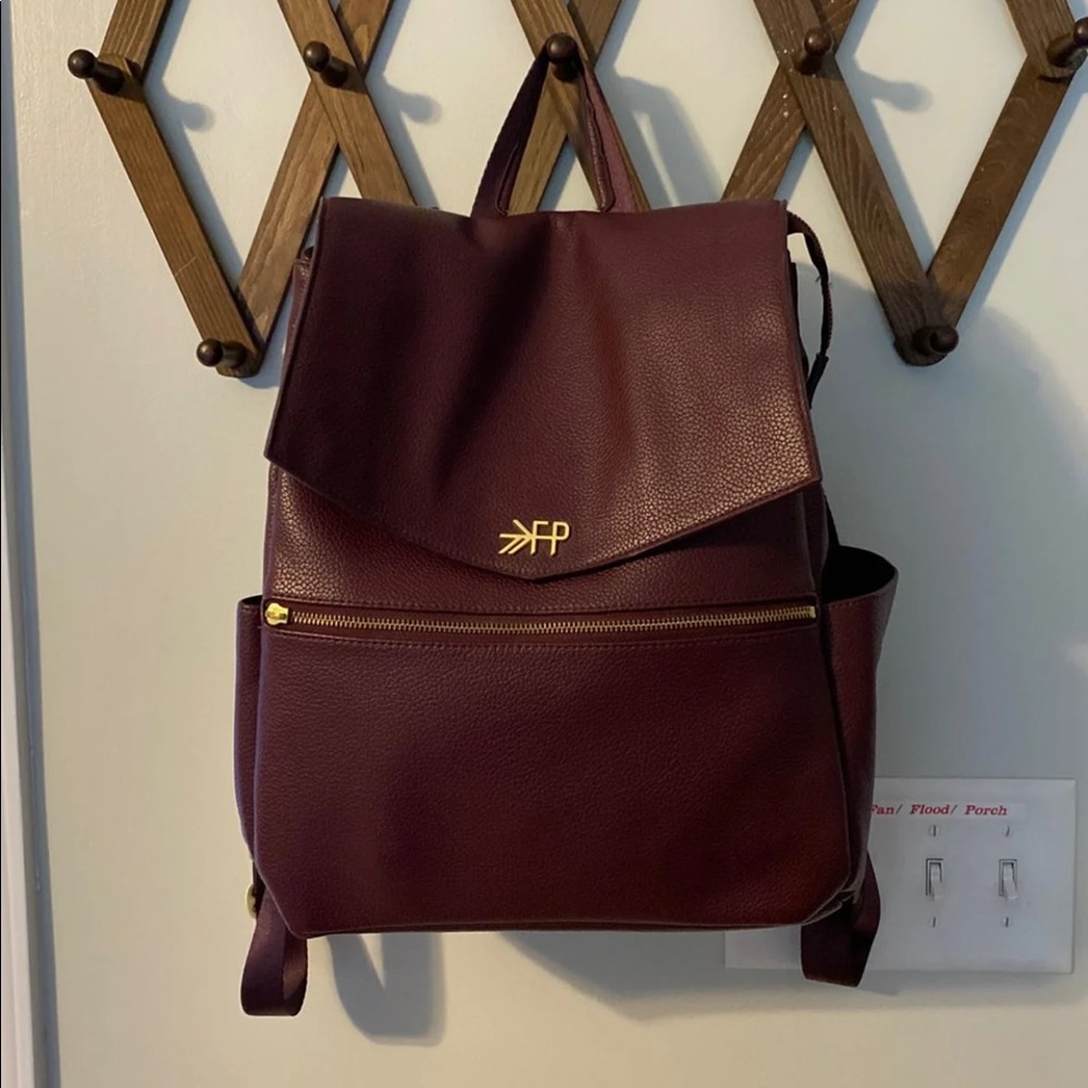 COPY - Freshly picked classic diaper bag merlot